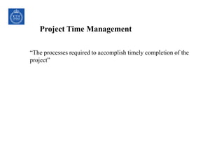 Project Time Management | PPTX