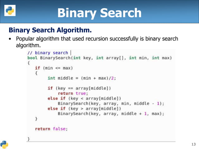 Python recursion | PDF