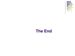 The End
 