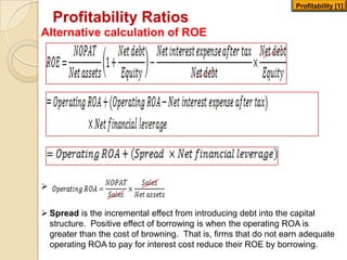 Positive Roe 6 ratio analysis | PPTX