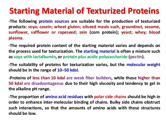 Reactions of proteins