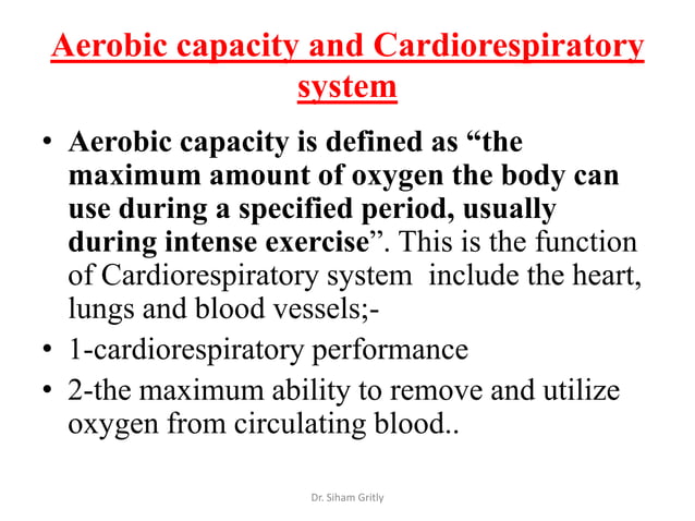 6 response of the cardiovascular system to exercise | PPTX | Lung and ...