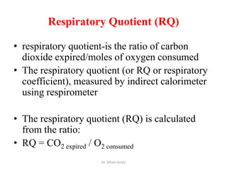 Respirometer For Rq 6 response of the cardiovascular system to exercise | PPTX