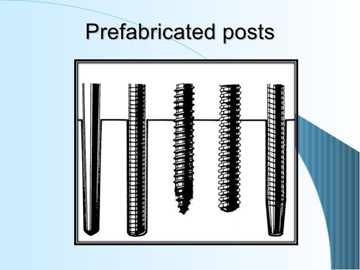 6.restoration of the endodontically treated tooth