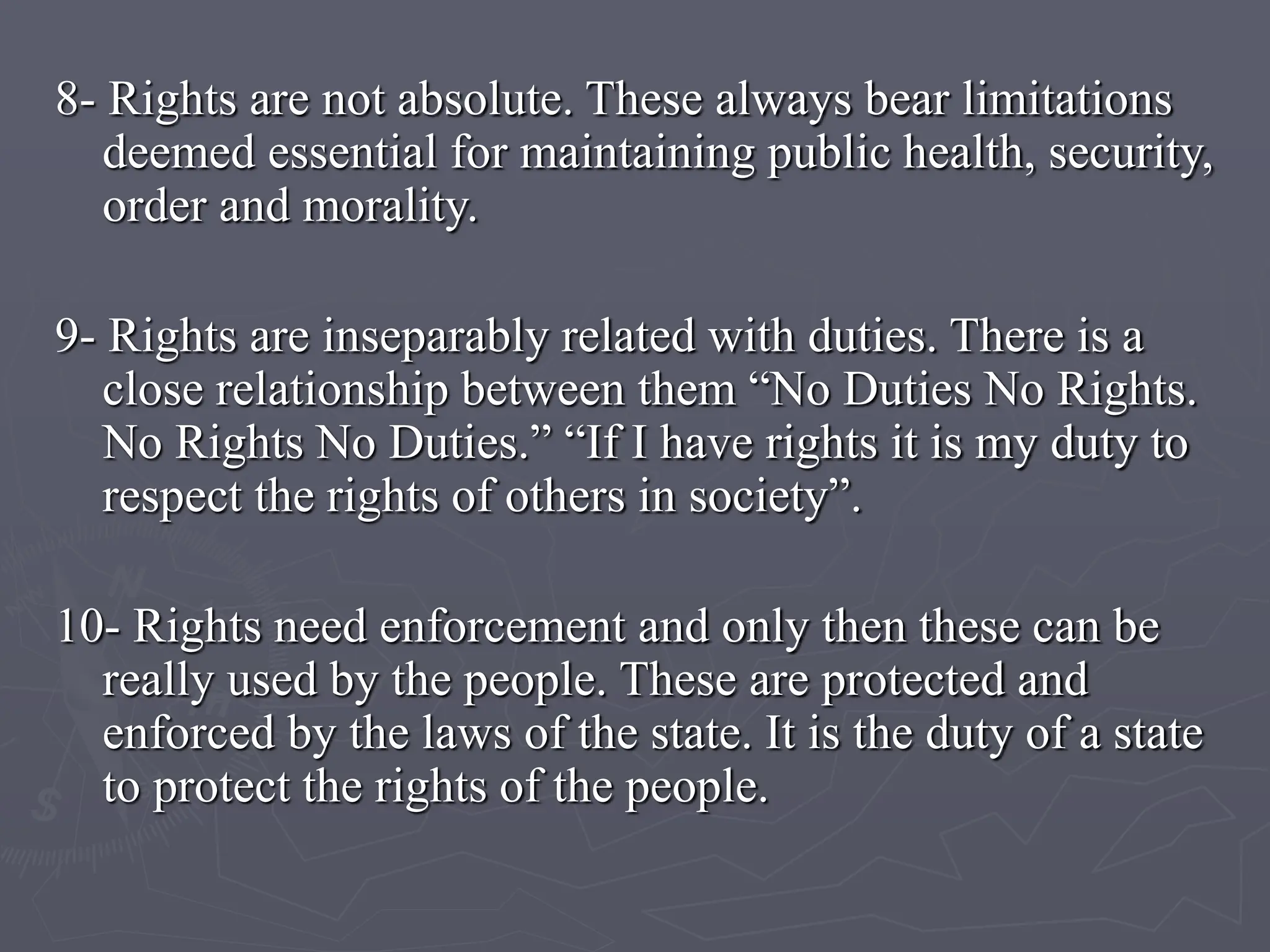 6-Rights-and-duties.ppt prepared for law student | PPT