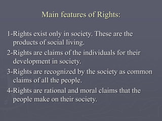 6-Rights-and-duties.ppt prepared for law student | PPT