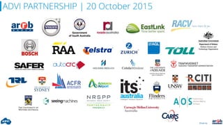 Driven by:
ADVI PARTNERSHIP | 20 October 2015
 