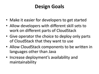 6 Roadmap Cloudstack Developer Day | PPT