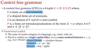 6-Role of Parser, Construction of Parse Tree and Elimination of ...