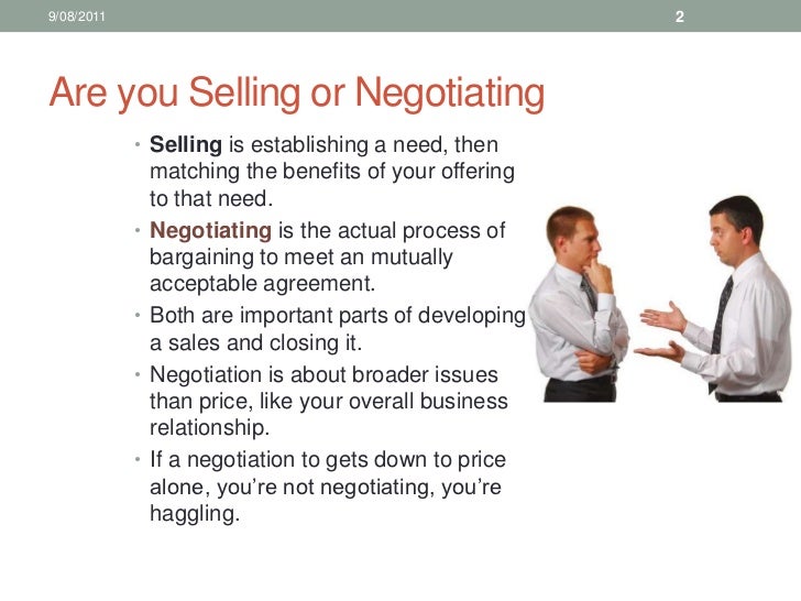 sales negotiation