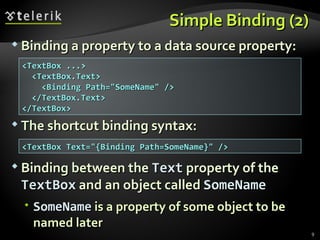 Simple Data Binding | PPT