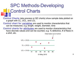 6 statistical quality control | PPT