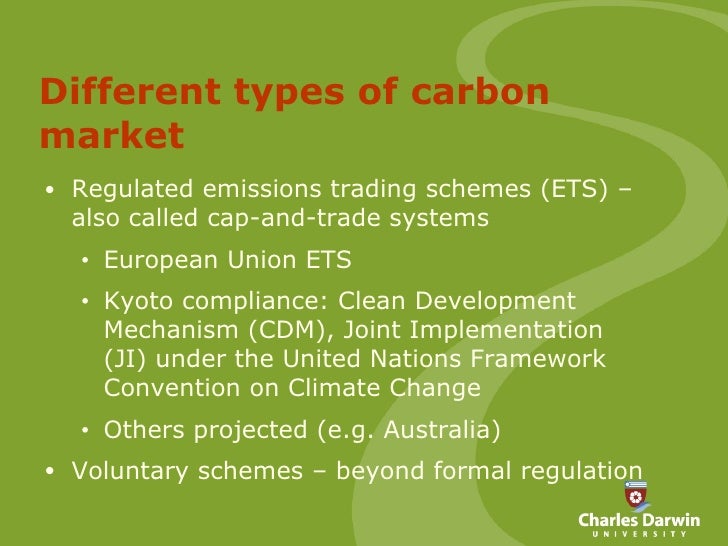 Cap and trade system kyoto protocol