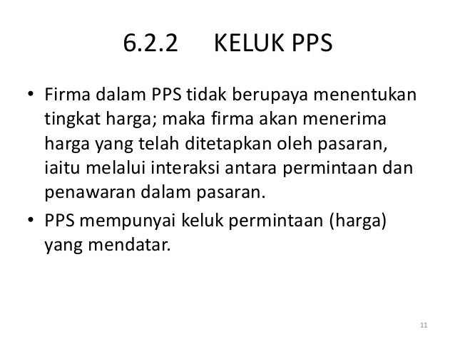 6 struktur pasaran (pps & monopoli)