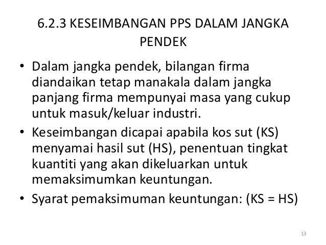 6 struktur pasaran (pps & monopoli)