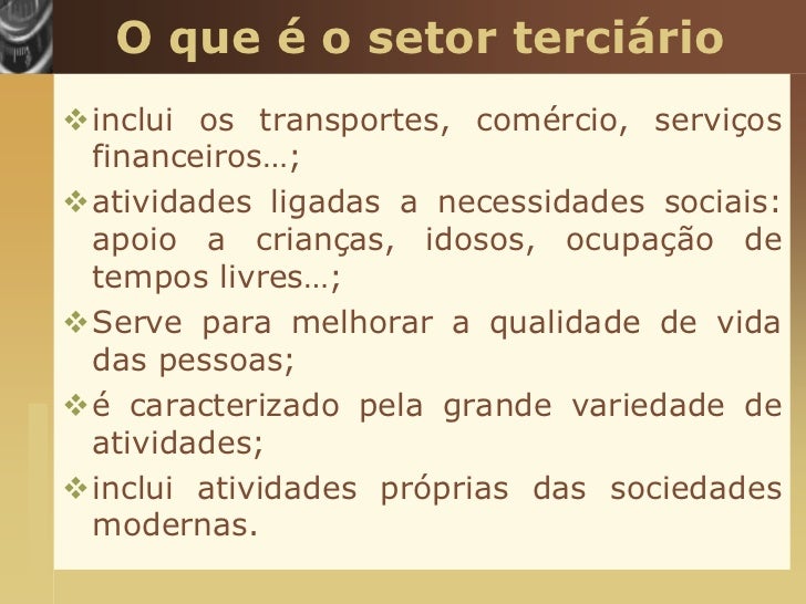 Setor Terciário: O Que É, Atividades, Importância – IDOCTJ