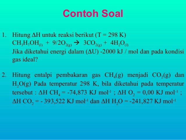 6 Termokimia Entalphi