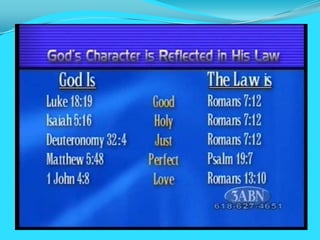 6. the law of god | PPTX