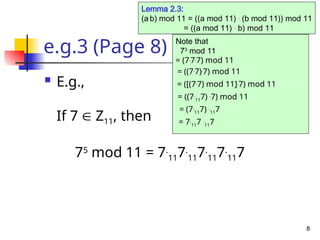 chapter 6-TheRSAAlgorithm explination.ppt