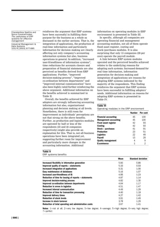 6. The Usefulness Of Erp Systems For Effective Management | PDF