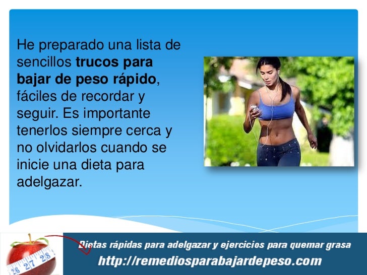 dieta bajar de peso urgente dieta bajar de peso urgente