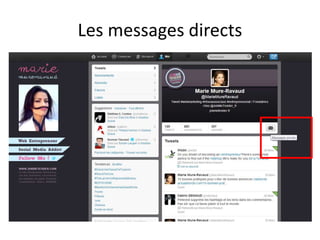 Les messages directs
 