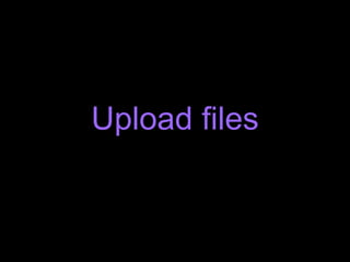 Upload files 