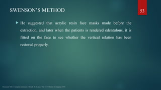 Vertical Jaw Relation | PPTX