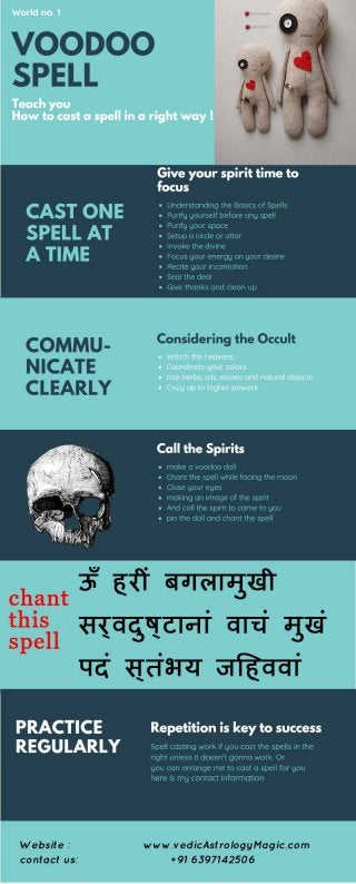  Powerful voodoo with right spells that really works  | +91 6397142506