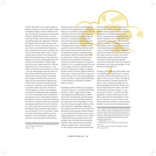 the City8
. Wprawdzie interesowała go głównie
Anglia i jej długa, wzorcowa dla innych krajów
europejskich, bogata tradycja...