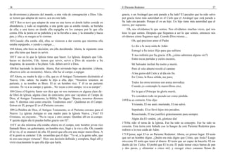 18
de diversiones y placeres del mundo, a otra vida de consagración a Dios. Uds.
se tienen que adaptar de nuevo, acá en este lado.
102Y Rut se tuvo que adaptar de estar en una tierra en donde había comida en
abundancia, y todo se respetaba, a una gente que se estaba riendo, se burlaba
de ella; a una tierra en donde ella espigaba en los campos por lo que ella
comía. Ella la ponía en su pañoleta y se la llevaba a casa, y la amasaba y hacia
pan, y ella y su suegra se lo comían.
103Cuando ella estaba allá, ellas se vinieron a dar cuenta que mientras ella
estaba espigando, o yendo a espigar....
104Ahora, ella hizo su decisión; era ella decidiendo. Ahora, la siguiente cosa
que ella tiene que hacer es servir.
105Y eso es lo que la Iglesia tiene que hacer. La Iglesia, después que Uds.
hacen su decisión, Uds. tienen que servir, servir a Dios de acuerdo a Su
diagrama, de acuerdo a Su plano. Uds. deben servir a Dios.
106Rut haciendo la decisión. Ahora, Rut sirviendo bajo su decisión. (Ahora,
observen sólo un momento). Ahora, ella fue al campo a espigar.
107Ahora, su madre le dijo a ella, que es el Antiguo Testamento diciéndole al
Nuevo, Uds. saben. Su madre le dijo a ella, dijo: “Nosotros tenemos un
pariente, y su nombre es Booz. El es un hombre rico. Y él es un pariente
cercano. Tú ve a su campo y quizás... No vayas a otro campo; ve a su campo”.
108Cómo el Espíritu Santo nos dice que no nos metamos en alguna clase de–
de libro de iglesia, alguna clase de catecismo, pero que vayamos al Campo de
Dios, al Antiguo Testamento, la Biblia. No digan: “Bueno, nosotros diremos
esto. Y diremos esto como oración. Tendremos esto”. Quédense en el Campo.
Entren en El, porque El es el Pariente cercano.
109La Palabra de Dios, el Antiguo Testamento, es el Pariente cercano para el
Nuevo. La iglesia Antigua es una madre para la Iglesia Nueva. ¿Ven? El
Cristiano, un creyente... “No te vayas a otro campo. Quédate allí en su campo.
Y quizás algún día tú puedas hallar gracia con El”.
110Y un día mientras ella estaba afuera en el campo, este hombre joven rico
llamado Booz, un gobernante, un hombre rico, llegó y la vio a ella. Oh, cuando
él la vio, él se enamoró de ella. El pensó que ella era una mujer maravillosa. A
él le gustó su carácter. Uds. recuerdan que él dijo: “Yo sé, y la gente sabe, que
tú eres una mujer virtuosa”. Hizo una decisión definida y completa, llegó allí y
vivió exactamente lo que ella dijo que haría.
El Pariente Redentor 27
gracia, o un Arcángel que está parado a Su lado? El pecador que ha sido salvo
por gracia tiene más autoridad en el Cielo que el Arcángel que está parado a
Su lado sin pecado. Porque él es un hijo. Un hijo tiene más autoridad que el
siervo, por supuesto.
Oh, nos olvidamos lo que somos. Nos olvidamos muchas veces, qué nos
hizo lo que somos. Después que llegamos a ser lo que somos, entonces nos
olvidamos cómo llegamos aquí. Cuando Dios mismo....
Oh, qué precioso amor el Padre
Le dio a la raza caída de Adán:
Entregó a Su único Hijo para que sufriera
Y nos redimió por Su gracia. (Oh, ¿cómo sabremos alguna vez?)
Entre rocas partidas y cielos oscuros,
Mi Salvador inclinó Su rostro y murió;
Pero el velo abierto reveló el camino
A los gozos del Cielo y al día sin fin.
En Cristo, la Roca sólida, me paro;
Todos los otros terrenos son arena movediza.
Cuando yo contemplo la maravillosa cruz,
En la que el Príncipe de gloria murió,
Yo considero todo mi pecado ser como pérdida.
169Eso es correcto. Uno dijo:
Viviendo, El me amó; muriendo, El me salvó.
Sepultado, El se llevó lejos mis pecados;
Resucitando, El me justificó gratuitamente para siempre.
Algún día El vendrá, ¡oh, glorioso día!
170Ha sido el tema de la Iglesia. Ese ha sido su concepto. Ese ha sido su
corazón. Esta tierra está bañada con la Sangre de este Pariente Redentor para
redimir a la raza caída de Adán.
171Fíjense, aquí El es un Pariente Redentor. Ahora, en primer lugar: El tenía
que ser un hombre digno. ¿Quién era más digno que Cristo, que Jesús? Luego
otra cosa: El tenía que tener el dinero. El tenía que ser capaz de hacerlo. El era
dueño de los Cielos. El probó que El lo era. El pudo tomar cinco barras de pan
y dos peces, y alimentar a cinco mil, y recoger cinco canastas llenas de
 
