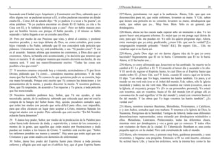 6
buscando una Ciudad cuyo Arquitecto y Constructor era Dios, sabiendo que si
ellos alguna vez se pudieran acercar a El, si ellos pudieran encontrar en dónde
estaba El... Como Job de antaño dijo: “Si yo pudiera ir a tocar a Su puerta”, en
otras palabras: “Si yo pudiera encontrar en dónde El–El habita, yo iría a Su
Casa con El, y le hablaría–hablaría cara a cara”. Pero no había manera para
que un hombre hiciera eso porque él había pecado, y él mismo se había
separado y había llegado a ser un extraño para Dios.
26 Pero por medio de ese Precioso que vino, y abrió el camino, y perdonó
nuestros pecados, y nos trajo delante de Dios, no como extraños, pero como
hijos viniendo a Su Padre, sabiendo que El nos concederá toda petición que
pidamos. Unicamente una ley está establecida; o sea: “Si puedes creer”. Y ese
es el acuerdo. Satanás afirma que nosotros no creeremos, y Dios dice que sí
creeremos. Ahora, la batalla está aconteciendo, y la decisión que tenemos que
hacer es nuestra. Y de cualquier manera que nuestra decisión sea hecha, de esa
manera será. Y está tan maravillosamente escrito: “Todas las cosas son
posibles a los que creen”.
27 Y nosotros estamos creyendo hoy y viniendo, acercándonos a Ti por favor
Divino, pidiendo que Tú consi-... consideres nuestras peticiones. Y de toda
mano que fue levantada, Tú conoces lo que quisieron pedir en su corazón, bajo
esa mano levantada. Porque está escrito que Tú conoces las intenciones y los
pensamientos de la mente, y puedes discernir la mente. Y nosotros pedimos,
Dios, que Tú respondas, de acuerdo a Tus riquezas y Tu gracia, a toda petición
que fue mencionada.
28 Nosotros también pedimos hoy, Señor, que Tú me ayudes, el más
necesitado, quizás, de la audiencia; sabiendo que colocada aquí ante mí está la
compra de la Sangre del Señor Jesús. Hay, quizás, pecadores sentados aquí,
que están tan atados con pecado que sería difícil para ellos, casi imposible,
para que ellos alcancen un lugar para aceptar a Cristo, mientras Satanás los
tenga tan atados con su poder. Pero sabiendo que está escrito: “En Mi Nombre
echarán fuera demonios”.
29 Y danos hoy poder, Señor, por medio de la predicación de la Palabra para
echar fuera todo demonio de duda, y superstición, y temor de los corazones y
mentes de la gente, que aquellos que están atados por frustraciones y duda
puedan ser traídos a los brazos de Cristo. Y también está escrito que: “Sobre
los enfermos pondrán sus manos y sanarán”. Hay unos que están aquí que son
Cristianos y que están atados con demonios de enfermedad.
30 Señor, dame hoy poder del Espíritu Santo para liberar a toda persona
enferma y afligida que está aquí en el edificio hoy, que el gran Espíritu Santo
El Pariente Redentor 39
227Ahora, permítanme ver aquí a la audiencia. Ahora, Uds. que–que son
desconocidos para mí, que están enfermos, levanten su mano. Y Uds. saben
que tienen una petición en su corazón; levanten su mano, dondequiera que
estén, que saben que yo... Muy bien. Bien. Sólo es en general, por
dondequiera.
228Ahora, ahora no les cuesta nada esperar sólo un momento o dos. Yo les
quiero hacer una pregunta solemne. Es mejor que yo me ponga aquí detrás de
esto, para que Uds. me puedan oír. Yo sólo les quiero preguntar algo. Ahora,
estos mensajes que yo estoy predicando, ¿creen Uds. que son la verdad? [La
congregación responde gritando: “Amén”–Ed.]. De seguro Uds.... Uds. no
vendrían aquí si no fuera así.
229Ahora, ¿haría Dios algo así sin darme alguna idea de lo que yo estoy
haciendo? Seguramente que El no lo haría. Ciertamente que El no lo haría.
Ahora, si El ha hecho eso....
230Ahora, yo estoy afirmando que Jesucristo no ha cambiado. Su muerte no lo
cambió a El. Lo glorificó a El. Y El resucitó al tercer día y ascendió a lo alto.
Y El envió de regreso el Espíritu Santo, lo cual Dios es el Espíritu Santo que
estaba sobre El. ¿Creen Uds. eso? Y Jesús, cuando El estuvo aquí en la tierra,
El dijo: “Las obras que Yo hago, vosotros las haréis también. Un poco, y el
mundo no me verá más (ese es el órden del mundo, Uds. saben, sólo la iglesia
incrédula y todos), no me verá más. Mas vosotros me vereís (vosotros, esa es
la Iglesia, el creyente), porque Yo (Yo es un pronombre personal), Yo estaré
con vosotros, aun en vosotros, hasta el fin del mundo (en el griego allí es
consumación, lo cual significa ‘el fin del mundo’), estaré con vosotros hasta el
fin del mundo. Y las obras que Yo hago vosotros las haréis también”. ¿Es
verdad eso?
231Ahora, nosotros tenemos Bautistas, Metodistas, Protestantes, y Católicos,
y–y aun Judíos, sentados aquí esta mañana. Y tenemos a la Iglesia de Dios, la
Nazarena, Peregrinos de la Santidad, Testigos de Jehová, todas esas diferentes
denominaciones representadas; estoy mirando por dondequiera mirándolos a
ellos. Metodistas, Luteranos, Pentecostales, todas las diferentes clases,
mientras miro por dondequiera y veo a gente que yo conozco. Y todos ellos
son visitantes de fuera de la ciudad. El Tabernáculo Branham es una cosita
pequeña aquí en–en la ciudad. Pero está constituido de todo el mundo.
232Ahora, sólo tomemos esto, y piensen muy bien, quédense pensando, y sean
reverentes, y háganse esta pregunta. Entonces si El no está muerto, entonces
Su actitud hacia Uds. y hacia los enfermos, sería la misma hoy como la fue
 