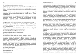 54
Fe en Jehová hace toda cosa temblar. (¡Amén!)
409 Qué gran día está ante nosotros, amigos. La Revelación de Jesucristo que
Dios le dio a Su ángel, y la declaró enviándola a Juan, para que fuese hecho
notorio a través de las Edades de la Iglesia la cosa que estaba almacenada para
nosotros.
410 Que el Señor nos bendiga ahora, mientras nos ponemos de pie. Y
quienquiera que esté tocando el piano, denos por favor un tono: De Jesús El
Nombre Invoca.
411 Ahora escuchen. Sin duda que hay extraños aquí entre nosotros, en el
tabernáculo en esta mañana, yo quiero que Uds. los saluden de mano.
Invítenlos a ir a sus casas, y demás, y denle la bienvenida a todos. Yo quiero
que todos se aseguren de hacer eso.
412 Y recuerden que el servicio comenzará a las siete en punto esta noche, y a
las siete treinta yo estaré hablando de La Visión De Patmos. Mañana por la
noche, Dios mediante, estaré hablando de la primera edad de la iglesia, Efeso,
en la Edad de la Iglesia.
413 Ahora vamos a cantar De Jesús El Nombre Invoca, el himno de despedida
del tabernáculo. Y que todos canten ahora, muy bien:
De Jesús el Nombre invoca, Búscale con vivo afán;
Dulce hará tu amarga copa, Tus pesares cesarán.
Suave luz, manantial,
De esperanza, fe y amor; Sumo bien, celestial, Es Jesús el Salvador.
414 Ahora antes de que cantemos el siguiente verso, yo quiero que los
Metodistas, Bautistas, Pentecostales, Católicos, Nazarenos, Peregrinos de
Santidad, que todos se den vuelta y saluden de mano al que esté en frente de
Ud., a su lado, detrás de Ud.; diga: "Cristiano peregrino, amigo, estoy contento
de que está Ud. aquí en esta mañana, contento de tener compañerismo con Ud.
alrededor de las cosas de Dios. Y yo sé que hemos tenido un gran tiempo,
espero verlo aquí otra vez esta noche". Algo como eso, mientras se saluda de
manos con la gente, frente a Ud., detrás de Ud., alrededor de Ud..
De Jesús el Nombre ensalza,
(Te veo por la noche, hermano). . .poder; Del sepulcro nos levanta,
Renovando nuestro ser.
Suave luz, manantial,
Apocalipsis Capítulo Uno 3
14 Y ahora, algunas veces quizás no lo pueda terminar todo en una sola noche,
la iglesia, el mensaje a cada iglesia. Y si no lo puedo terminar en una noche,
continuaré al día siguiente a las diez de la mañana. Será anunciado cada noche,
para aquellos que deseen venir y escuchar lo que falte, porque trataremos de
grabarlo en cinta. Así tendré servicios de las diez de la mañana hasta mediodía,
para tratar de terminarlo (el resto del mensaje), y así lo pueden grabar en la
cinta. No.. .
15 Hemos anunciado que no habrán servicios de sanidad porque estamos
tratando de mantenernos bajo la expresión profética de la Biblia. Y también,
aquí tuvimos recientemente un servicio de sanidad. Luego, después de estos
servicios, tendremos servicios de sanidad nuevamente aquí en este lugar.
16 Ahora quiero hacer esto muy claro para que todos se puedan acordar, que
ahora, en esto, puede ser que corte y jale y darnos a todos una gran sacudida.
Pero yo no soy responsable por nada sino por predicar la Palabra. Eso - eso es
todo, sólo - sólo aferrándonos de la Palabra. Y muchas veces, en estas Edades
de la Iglesia, quizás se refleje sobre la denominación de alguien. Y si sucede
así, no es la intención hacerlo con dureza. Sólo - sólo estamos declarando lo
que la Escritura ha dicho, y la revelación que yo tengo al respecto. Y si Ud.
piensa que yo estoy equivocado en eso, entonces no tenga eso contra mí, sólo
ore por mí para que Dios me muestre lo correcto, porque yo ciertamente deseo
estar bien.
17 Y luego otra cosa, considerando que la responsabilidad que yo tengo en - en
una reunión como esta, al estar enseñando a la gente, el Espíritu Santo me hará
responsable por las palabras que yo diga en este púlpito. ¡Así que Ud. puede
ver qué tan solemnemente nos acercamos a esto!
18 Ahora, nuestro. . .Yo hubiera llevado a cabo esto en otro lugar, pero siendo
que es enseñanza, entonces en nuestra. . .Afuera en los servicios
evangelísticos, cada uno de nosotros tenemos una idea o - o discernimiento, o
como ha sido durante la edad, y tenemos nuestras propias iglesias y lo que
nuestras iglesias nos han enseñado y lo que creemos. Nosotros. . .A mí no me
gusta entrar a la iglesia de otro o entre gente como esa y decir algo que es
contrario a lo que a la gente se le ha enseñado. Porque, a pesar de todo, yo
claramente he tratado de hacer mis declaraciones que un... Si un hombre es un
Católico, y él está dependiendo en la iglesia Católica para la salvación, él está
perdido. Si él es un Bautista, dependiendo en la iglesia Bautista, él está
perdido. O un Pentecostal, dependiendo en la iglesia Pentecostal para salvarle,
él está perdido. Pero. . .y así con cualquier iglesia. Pero si ese individuo está
descansando solemnemente sobre la fe en las obras de Cristo concluidas en el
 