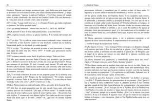 36
fortaleza. Durante ese tiempo acontecerá que - que habrá una gran mujer que
se levantará en los Estados Unidos, ella estará vestida hermosamente", y tengo
entre paréntesis: "(quizás la iglesia Católica). ¿Ven? Que tomará el mando
sobre el poder, dominará a las otras en los Estados Unidos. Ella será hermosa a
la vista, pero será de corazón cruel a más no poder".
227 Yo dije: "Luego miré otra vez, y vi a Estados Unidos que había explotado
en pedazos. No había quedado nada".
228 Y yo predije entonces. "Ahora esto, eso era ASI DICE EL SEÑOR".
229 ¡Y piensen! Cinco de esas siete predicciones, ya acontecieron.
230 La iglesia tomará control, la iglesia Católica. Y la venida del tiempo del
fin.
231 Y yo dije: "Yo vi, sólo se veían como troncos ardiendo; rocas, volaron por
la explosión; y todo Estados Unidos se veía desolado, estando de esa manera,
hasta donde podía ver de donde yo estaba parado".
232 Y yo dije: "Yo predigo, de acuerdo a como se está moviendo el tiempo,
será algún día entre este año 1933 y 1977". Y tendrá que apresurarse mucho
para llevarse a cabo.
233 Y estamos sentados en un barril de pólvora, amigo. Todo está listo.
234 ¡Oh, pero nuestro precioso Padre Celestial que prometió, que prometió!
¿No es hermoso ser siervo de Cristo? ¡Todas las cosas que El prometió! Pensar
que tenemos el privilegio. El está viviendo aquí mismo. El está aquí con
nosotros ahora mismo, conoce todo secreto de cada corazón, sabe todo acerca
de uno; esas llamas de fuego atravesando nuestros corazones, sabe todo acerca
de nosotros, nos ama.
235 ¿Y no están contentos de estar en ese pequeño grupo de la minoría, esta
noche, que guarda la Fe? Porque era Su mandamiento: "No temáis, manada
pequeña; a vuestro Padre le ha placido daros el Reino. Y si esta obra no fuere
acortada, nadie sería salvo". ¿Ven?, estamos en el fin.
236 Los Pentecostales se están enfriando, tibios, arrojados de la boca de Dios.
237 Sólo hay un grupo pequeñito que ha sido sacado fuera aquí, sólo unos
cuantos, pero en eso vendrá el: "¡He aquí, el Novio viene!" Y cuando suceda,
cada una de estas vigilias, cada vigilia de estas vigilias, para. . .Recuerden, hay
siete vigilias. Y estamos en esta última vigilia. Pero cada una de esas vírgenes
desde allá hasta aquí se levantó. ¡Amén! Oh, ¿qué era? El mismo Espíritu
Santo.
La Edad de Tiatira 5
gravemente enfermo, y mandaron por el camino a traer al buen santo. El
regresó y se acostó sobre el muchacho moribundo, y volvió a la vida.
25 Su iglesia estaba llena del Espíritu Santo, él no aceptaría nada menos,
porque cada miembro de su iglesia tenía que estar lleno del Espíritu Santo. Y
él protestaba y altamente odiaba la jerarquía de Roma. Yo creo que él era la
estrella de la edad. ¿Qué estaba haciendo él? Estaba hablando en lenguas, el
bautismo en el Nombre del Señor Jesús, llevando a cabo las mismas cosas que
ellos comenzaron. Si Dios es infinito, y así es como El estableció Su Iglesia al
principio, tiene que permanecer igual, y lo ha estado (aun en la minoría), por
todo el camino hasta acá; casi echados fuera aquí, regresa otra vez por medio
de Lutero.
26 Ahora, queremos comenzar ahora, y ver si podemos comenzar a ver
algunos de estos versículos ahora. Y empezaremos en el versículo 18:
... escribe al ángel de la iglesia de Tiatira:.. .
27 ¿Se fijaron en estos - estos mensajes? Estos mensajes son dirigidos al ángel,
o al ministro que tenía la Luz de esa edad de la iglesia. ¿Ven? Ahora, anoche
nos dimos cuenta, al terminar esta otra edad de la iglesia de - de Pérgamo, que
el ángel de la iglesia (al vencer en esta edad de la iglesia), recibiría una
piedrecita. Y en esta piedrecita...
28 Ahora, tomamos esa "piedrecita" y simbolizada, quiere decir una "roca".
¿Qué es? El ángel sería uno como Pedro, llamado "piedra".
29 Nos dimos cuenta que su nombre tiene algo que ver en su vida. Ahora, no
puedo entrar mucho en eso, porque el Diablo tiene una numerología falsa;
nosotros sabemos eso; hace que la gente empiece a sentir, y así de esa manera,
lo cual termina en espiritismo. Y el espiritismo es del Diablo. Sabemos eso. Y
de esa manera, tiene uno que vigilar. Como ellos...
30 La razón de que ellos llamaron a Jesús "Beelzebú" "un diablo", es porque,
¿ven Uds.?, El podía discernir los pensamientos de sus mentes. ¿Ven?, pero El
era la Palabra de Dios, en Hebreos 4 dice: "La Palabra de Dios es más cortante
que una espada de dos filos, hasta discierne los pensamientos y las intenciones
del corazón, la mente". ¿Ven? Así que, El era la Palabra, El es la Palabra viva,
y la Palabra viva entra en nosotros y luego hace el mismo efecto en nosotros.
¿Ven?, el mismo, porque es la misma Palabra. ¿Ven?, es la misma cosa entre
nosotros. Y esa es la manera. Y algunas veces los que no están en esa categoría
hablan en lenguas, y otro interpreta. ¿Qué es? La Palabra hecha carne otra vez
entre nosotros.
 