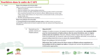 https://www.cifor.org/knowledge/publication/8723
Tourbières dans le cadre de CAFI
 