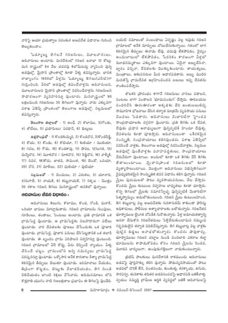 6 =∞Ç≤ÏàÏ=∂~°æO v #=O|~ü–_çÃãO|~ü 2007
"åiÃÑ· PÜ«∂ „Ñ¨Éèí∞`åﬁÅ x~°O‰õΩâ◊ J}z"Õ`« q^è•<åÅ QÆ∞iOz
`≥Å∞û‰õΩO^•O.
Ã+_»∂ºÅ∞¤ `≥QÆÖ<Õ yi[#∞Å∞, =¸Å"åã¨∞Å∞,
Pk"åã¨∞Å∞ JOÏ~°∞. =∞#^Õâ◊OÖ’ yi[# [<åÉèÏ 12 HÀ@∞¡.
=∞# ~å¢+¨ìOÖ’ 64 "ÕÅ K«^Œ~°Ñ¨Ù H˜Ö’g∞@~°∞¡ "åºÑ≤Oz =Ù#ﬂ
J_»=ÙÖ’¡, "≥∞ÿ^•# „áêO`åÖ’¡ ‰õÄ_® gà◊√¡ rqã¨∞Î<åﬂ~°∞. ÉèÏ~°`«
~å*ÏºOQÆO 1950Ö’ gà◊¡#∞ Ã+_»∂ºÅ∞¤ `≥QÆÅ∞(Zãπ˜)QÍ
QÆ∞iÎOzOk. giÖ’ J_»=ÙÖ’¡ rqOKÕ"åà◊¡#∞ Pk"åã¨∞Åx,
=¸Å"åã¨∞Åx "≥∞ÿ^•# „áêO`åÖ’¡ x=ã≤OKÕ"åà◊¡#∞ yi[#∞Åx
™ê^è•~°}OQÍ =º=Ç¨Ïiã¨∂Î =ÙOÏ~°∞. =∞#~å¢+¨ìOÖ’ 90
ÅHõ∆Å=∞Ok yi[#∞Å∞ 35 `≥QÆÅ∞QÍ =Ù<åﬂ~°∞. "å~°∞ Z‰õΩ¯=QÍ
qâßY U*ˇhû „áêO`«OÖ’ `≥ÅOQÍ} J_»=ÙÖ’¡, #Å¡=∞ÅÖ’
rqã¨∞Î<åﬂ~°∞.
`≥ÅOQÍ} lÖÏ¡ÅÖ’ – 1) JO^è£. 2) H˘ÖÏ=Ú, 3)QÀO_»∞,
4) `À©Å∞, 5) „Ñ¨^è•#∞Å∞/ Ñ¨~°^è•<£, 6) aèÅ∞¡Å∞
L`«Î~åO„^èŒÖ’ – 1) H˘O_»‰õΩ=∞‡i, 2) H˘O_»^˘~°, 3)H˘O_»Ô~_ç¤,
4) HÀÜ«∞, 5) HÀO_»∞, 6) H˘˜Ü«∂, 7) ‰õΩeÜ«∂ / =ÚeÜ«∂,
8) QÆ^Œ|, 9) Q“_»∞, 10) H˘O_»HÍÑ¨Ù, 11) á⁄~°[, 12)|QÆ`«, 13)
=∞<≥ﬂ^˘~°, 14) =¸Hõ^˘~° / #∂Hõ^˘~°, 15) Ô~_ç¤^˘~°, 16) "åb‡H˜,
17) ã¨=~°, 18)HÀ^Œ∞, *Ï`«=, ™ê=∞O`«, 19) ÉˇO_À, XiÜ«∂,
20) ~À#, 21) =∂bÅ∞, 22) ^èŒ∞eÜ«∂ / Ñ¨Ù˜Ü«∂
#Å¡=∞ÅÖ’ – 1) K≥OK«∞Å∞, 2) Z~°∞HõÅ, 3) Ü«∂<åk,
4)ã¨∞QÍb, 5) <åÜ«∞H±, 6) Hõ@∞ì<åÜ«∞H±, 7) #Hõ¯Å – "≥Ú`«ÎO
35 ~°HÍÅ yi[# `≥QÆÅ∞ =∞#~å¢+¨ìOÖ’ LxH˜Ö’ =Ù<åﬂ~Ú.
Pk"åã¨∞År=#q^è•#Oó
Pk"åã¨∞Å∞ `≥Å∞QÆ∞, H˘ÖÏ=Ú, H˘O_», QÀO_ç, =∞~åsî,
XiÜ«∂ ÉèÏ+¨Å∞ =∂Ï¡_»∞`å~°∞. yi[# „QÍ=∂Å#∞ QÆ∞OÑ¨ÙÅ∞,
QÆ∂_≥OÅ∞, `«O_®Å∞, ÃÑO@Å∞ JOÏ~°∞. „Ñ¨u „QÍ=∂xH˜ XHõ
„QÍ=∞ÃÑ^ŒÌ =ÙOÏ_»∞. P „QÍ=∞ÃÑ^ŒÌ‰õΩ ã¨ÅÇ¨^•~°∞QÍ Ñ¨>ËÅ∞
=ÙOÏ_»∞. "åi ^Õ=`«Å‰õΩ Ñ¨Ó[Å∞ KÕ¿ãO^Œ∞‰õΩ XHõ Ñ¨Ó*Ïi
=ÙOÏ_»∞. „QÍ=∞ÃÑ^ŒÌ, Ñ¨Ó*Ïi Ñ¨#∞Å∞ KÕã≤ÃÑ@ì_®xH˜ XHõ `«ÖÏs
=ÙOÏ_»∞. D |$O^ŒO „QÍ=∞ Ñ¨iáêÅ# x~°ﬁÇ≤Ïã¨∂Î =ÙO@∞Ok.
yi[# „QÍ=∂ÅÖ’ gˆ~ HÀ~°∞ì, g~°∞ K≥Ñ≤ÊO^Õ <åºÜ«∞O. gà◊√¡
KÕã≤O^Õ K«@ìO. „QÍ=∞OÖ’x Jxﬂ ã¨=∞ã¨ºÅ∞ „QÍ=∞ÃÑ^ŒÌ
Ñ¨i+¨¯iã¨∂Î =ÙOÏ_»∞. XHÀ¯™êi J<ÕHõ HÍ~°}ÏÅ s`åº „QÍ=∞ÃÑ^ŒÌ
Hõiî#"≥∞ÿ# f~°∞ÊÅ∞ K≥|∞`«∂ =ÙOÏ_»∞. [i=∂<åÅ∞ "ÕÜ«∞_»O,
f„=OQÍ H˘@ì_»O, K≥@∞ì‰õΩ "ÕÖÏ_»nÜ«∞_»O, `≥QÆ #∞O_ç
"≥e"ÕÜ«∞_»O ÖÏO˜ tHõ∆Å∞ "Õ¿ã"å~°∞. Pk=∞ã¨=∂[O Ö’x
H˘`«Î~åu Ü«ÚQÆO <å˜ QÆ}ÅHõ∆}ÏÅ „Ñ¨ÉèÏ=O D `≥QÆÅÃÑ· =ÙO_Õk.
|Ü«∞˜ ã¨=∂[O`À ã¨O|O^è•Å∞ U~°Ê_»¤O =Å¡ WÑ¨Ù_»∞ yi[#
„QÍ=∂ÅÖ’ J<ÕHõ =∂~°∞ÊÅ∞ KÀ@∞KÕã¨∞‰õΩ<åﬂ~Ú. QÆ`«OÖ’ ÖÏQÆ
Hõiî#"≥∞ÿ# f~°∞ÊÅ∞ D<å_»∞ ÖË=Ù. K«^Œ∞=Ù ÖËHõáÈ=_»O, "≥·^ŒºO
JO^Œ∞ÉÏ@∞Ö’ ÖËHõáÈ=_»O, ¿Ñ^ŒiHõO HÍ~°}OQÍ gà◊¡Ö’
=¸_è»#=∞‡HÍÅ∞ Z‰õΩ¯=QÍ =ÙOÏ~Ú. U^≥·<å [|∞ƒKÕã≤<å,
[ﬁ~°O =zÛ<å, ^Õ=`«Å‰õΩ "≥Ú‰õΩ¯‰õΩOÏ~°∞. `åÜ«∞`«∞ÎÅ∞,
=∞O„`åÅ∞, P‰õΩÑ¨ã¨~°∞Å g∞^Œ P^è•~°Ñ¨_»`å~°∞. [|∞ƒ =Úki
=∞~°}˜¿ãÎ „QÍ=∞^Õ=`« P„QÆÇ≤ÏOzO^Œx |Å∞Å∞ WzÛ ^Õ=`«#∞
âßOuOÑ¨KÕ™êÎ~°∞.
`˘ÅHõi „áê~°OÉèíO HÍQÍ<Õ yi[#∞Å∞ "å#Å∞ Ñ¨_®Åx,
Ñ¨O@Å∞ ÉÏQÍ Ñ¨O_®Åx 'Éèí∂q∞Ñ¨O_»∞QÆ— KÕ™êÎ~°∞. Ti|Ü«∞@
Ñ¨Oki"Õã≤ T~°∞T~°O`å JHõ¯_»‰õΩ KÕi [O`«∞|Å∞ezÛ
™ê=¸Ç≤ÏHõ Éè’[<åÅ∞ KÕã≤# `«~åﬁ`« =∂„`«"Õ∞ =º=™êÜ«∞ Ñ¨#∞Å∞
"≥Ú^ŒÅ∞ ÃÑ_»`å~°∞. Pk"åã¨∞Å∞ "≥∞*Ïi©QÍ ÃÇ·ÏO^Œ=
™êO„Ñ¨^•Ü«∂Å‰õΩ ^ŒQÆæ~°QÍ =ÙOÏ~°∞. „Ñ¨u `≥QÆ‰õΩ XHõ ^Õ=`«,
^Õ=Ù_»∞ „Ñ¨^è•# P~å^èŒ∞ºÅ∞QÍ =Ù#ﬂÑ¨Ê˜H© Ç≤ÏO^Œ∂ ^Õ=Ùà◊√¡,
^Õ=`«Å#∞ ‰õÄ_® Ñ¨Ól™êÎ~°∞. Pk"åã¨∞ÅO`å XˆH~°Hõ"≥∞ÿ#
ã¨Oã¨¯$f, ã¨O„Ñ¨^•Ü«∂Å∞ Hõey=ÙO_»~°∞. qâßY U*ˇhûÖ’
x=ã≤OKÕ "åà◊¡‰õΩ, `≥ÅOQÍ} J_»=ÙÖ’¡ x=ã≤OKÕ"åà◊¡‰õΩ, #Å¡=∞Å
J_»=ÙÖ’¡ =ÙO_Õ"åà◊¡‰õΩ q"åÇ¨ÏÑ¨^Œú`«∞Å∞, ™êO„Ñ¨^•Ü«∂Å∞
"Õ~°∞"Õ~°∞QÍ =ÙOÏ~Ú. JO^Œ∞Ö’ ‰õÄ_® XHõ `≥QÆ‰õΩ "Õˆ~ `≥QÆ‰õΩ
`Õ_®Å∞OÏ~Ú. "≥∞ÿ^•#„áêO`« yi[#∞ÅÖ’ ‰õÄ_®
=º`åº™êÅ∞OÏ~Ú. "≥Ú`«ÎOQÍ Pk"åã¨∞Å∞ qaè#ﬂ`≥QÆÅ∞QÍ
"≥·q^èŒºÉèíi`«"≥∞ÿ# ™êOã¨¯$uHõ r=# q^è•#O Hõey =Ù<åﬂ~°∞. yi[#
¢ã‘ÎÅ∞ Ñ¨Ù~°∞+¨µÅ`À áê@∞ =º=™êÜ«∞Ñ¨#∞Å∞, "Õ@ KÕ™êÎ~°∞.
H˘O^Œ~°∞ ¢ã‘ÎÅ∞ ‰õΩ@∞O| x~°ﬁÇ¨Ï} ÉÏ^èŒº`«Å∞ ‰õÄ_® K«∂™êÎ~°∞.
H˘xﬂ `≥QÆÅÖ’ ¢ã‘ÎÅ‰õΩ ã¨=∂#¿ãﬁK«Ûù =Ù#ﬂÑ¨Ê˜H© "≥∞*Ïi©QÍ
Ñ≤`«$™êﬁ=∞ºO J=∞Ö∫`«∞O@∞Ok. yi[# ¢ã‘ÎÅ∞ ‰õΩ@∞O|Ç≤ÏOã¨,
`≥QÆ Hõ@∞ìÉÏ@¡ =Å¡ J}z"Õ`«‰õΩ QÆ∞iHÍ=_»"Õ∞ HÍ‰õΩO_® á¶êÔ~ã¨∞ì
JkèHÍ~°∞Å∞, áÈbã¨∞Å J`åºKå~åÅ‰õΩ |Ö∫`«∞<åﬂ~°∞. yi[<Õ`«~°
Éèí∂™êﬁ=ÚÅ Öˇ·OyHõ ^ÀÑ≤_ôH˜ QÆ∞~“`«∞<åﬂ~°∞. gà◊¡ J=∂Ü«∞Hõ`åﬁxﬂ
Pã¨~å KÕã¨∞H˘x yi[<Õ`«~°∞Å∞ ÃÑo¡KÕã¨∞‰õΩOÏ=∞x #q∞‡Oz
QÆ~°ƒù=`«∞Öˇ·# `«~åﬁ`« =ke"Õã¨∞Î<åﬂ~°∞. `≥QÆ Hõ@∞ìÉÏ@¡ =Å¡ "åà◊¡‰õΩ
Ñ¨Ù˜ì# a_»¤Å∞ J<å^èŒÖ∫`«∞<åﬂ~°∞. H˘O^Œ~°∞ ëê=ÙHÍ~°∞¡,
Éèí∂™êﬁ=ÚÅ∞ yi[# K«ÏìÅ #∞O_ç =O^ŒÖÏk ZHõ~åÅ HõÉÏ˚
Éèí∂=ÚÅ#∞ HÍáê_»∞HÀ=_»O HÀã¨O yi[# ¢ã‘ÎÅ#∞ Ô~O_»=,
=¸_»= ÉèÏ~°ºÅ∞QÍ, LOÑ¨Ù_»∞QÆ`≥ÎÅ∞QÍ "å_»∞‰õΩO@∞<åﬂ~°∞.
„a˜+π áêÅ‰õΩÅ∞ =∞#^ÕâßxH˜ ~åHõ=ÚO^Œ∞ Pk"åã¨∞Å∞
J_»qÃÑ· Ñ¨ÓiÎÇ¨Ï‰õΩ¯ Hõey =Ù<åﬂ~°∞. áÈ_»∞=º=™êÜ«∞O`À áê@∞
J_»qÖ’ ^˘iˆH `Õ<≥, zO`«Ñ¨O_»∞, ‰õΩO‰õΩà◊√¡, Hõ~°HÍ¯Ü«∞, lQÆ∞~°∞,
™ê~°Ñ¨Ñ¨C, `«∞xHÍ‰õΩ `«k`«~° J_»qã¨OÑ¨^ŒÃÑ· P^è•~°Ñ¨_ç |uˆH"åà◊√¡.
ã¨ﬁÜ«∞O ã¨=∞$kú „QÍg∞} Pi÷Hõ =º=ã¨÷Ö’ |uˆH Pk"åã¨∞ÅÃÑ·
 