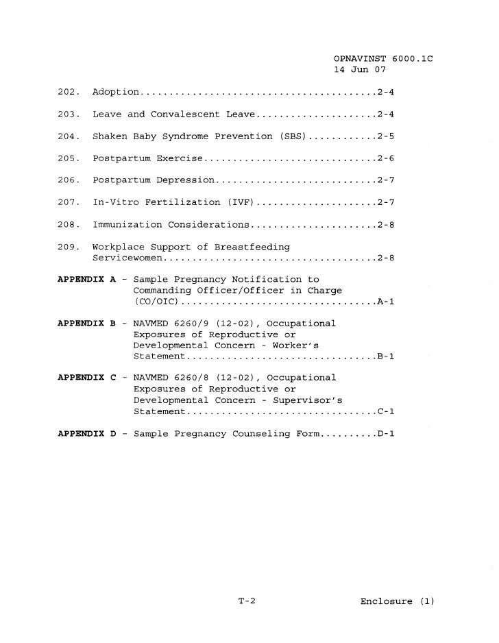 opnavinst 6000.1 c