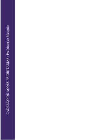 CADERNODEAÇÕESPRIORITÁRIAS/PrefeituradeMesquita
 