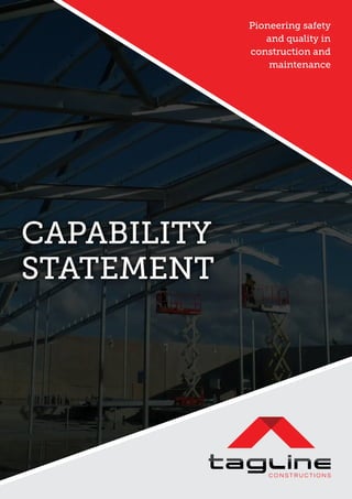 Tagline Capability Statement - For Email