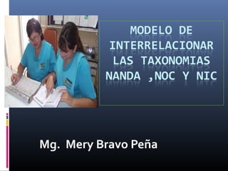 Mg. Mery Bravo Peña
 