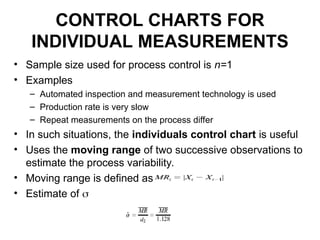 control chart and their types and other chart | PPT