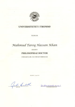 Academic Certificates