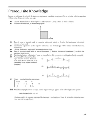 FEM and Micromechatronics with ATILA Software Kenji Uchino | PDF
