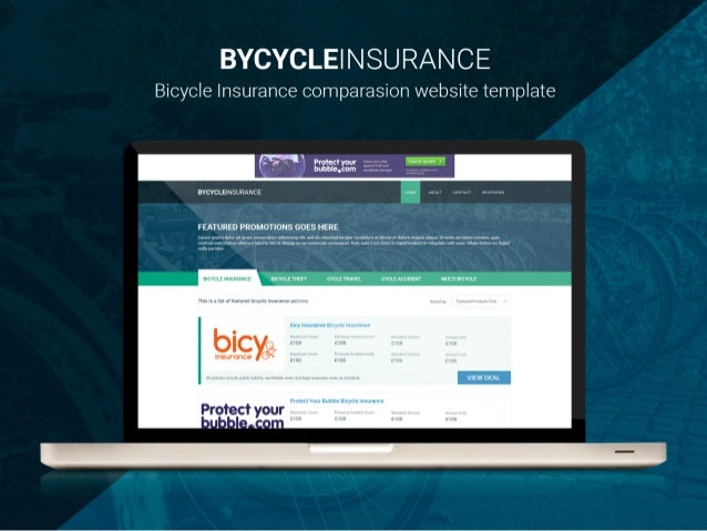 insurance comparison website template
Bicycle insurance comparison website template insurance comparison website template
Bicycle insurance comparison website template