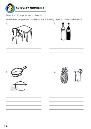 Grade-1 - Science Deparment of Education | PDF