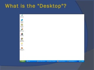 What is the "Desktop"?
 
