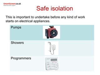 Procedures for safely isolating supplies | PPT