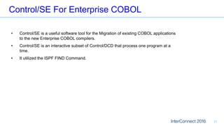 Converting to the latest COBOL Compiler made simple with the right ...