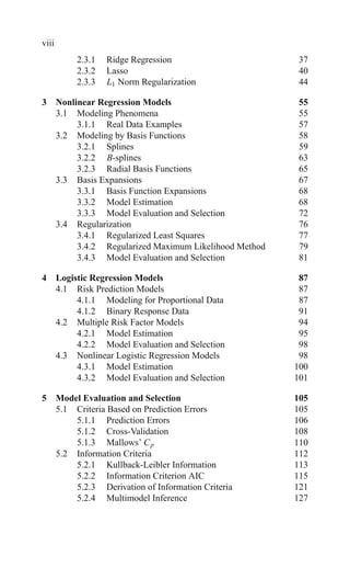 Introduction To Multivariate Analysis Linear And Nonlinear Modeling ...