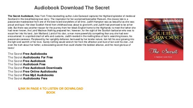 The Secret Audiobook Free Download Mp3 The Secret Audiobook Free Download Mp3